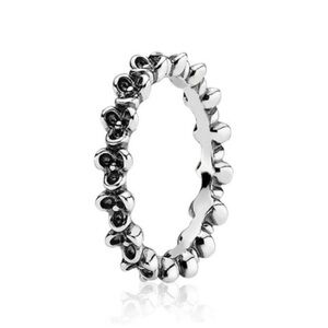 Pandora Sterling Silver Wanda's Garden II Floral Ring